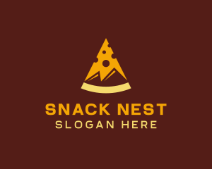 Outdoor Pizza Restaurant logo design