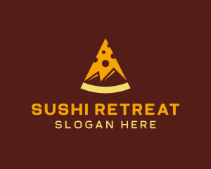 Outdoor Pizza Restaurant logo design