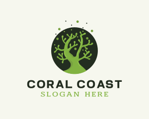 Green Coral Reef logo