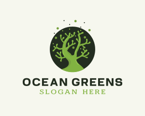 Green Coral Reef logo