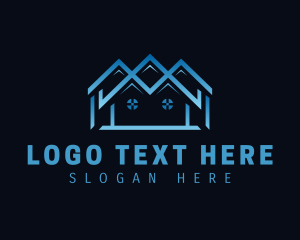 Minimalistic - Roof Residential Builder logo design