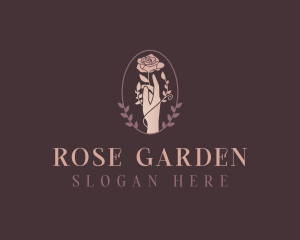 Rose Hand Wellness logo design