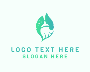 Leaf Broom Cleaning logo