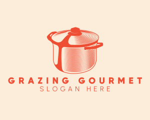 Elegant Casserole Pot logo design