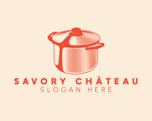 Elegant Casserole Pot logo design