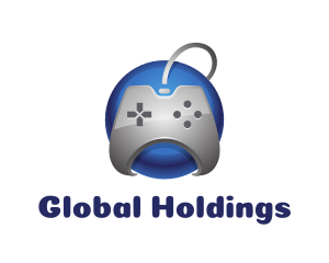 Blue Global Controller logo design