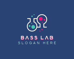 Science Experiment Lab logo design