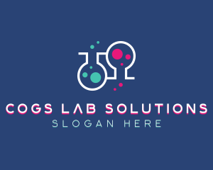 Science Experiment Lab logo design