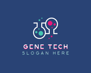 Science Experiment Lab logo design