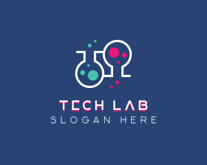 Science Experiment Lab logo design