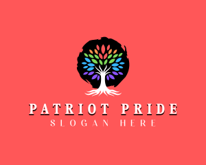  Pride Arborist Tree logo design