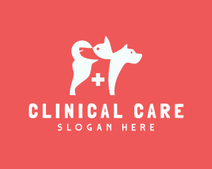 Dog  Care Clinic logo design