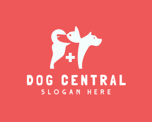 Dog  Care Clinic logo design