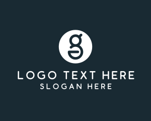 Mobile Application Letter G Business logo