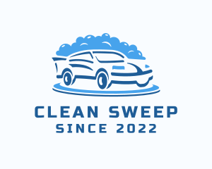 Car Service Cleaning logo design