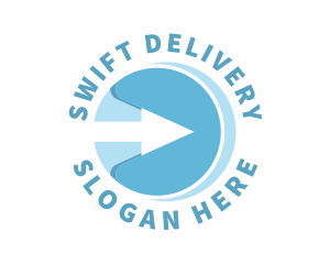 Arrow Delivery Logistics logo design