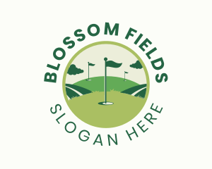 Golf Sports Field logo design