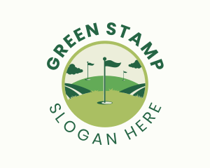 Golf Sports Field logo design