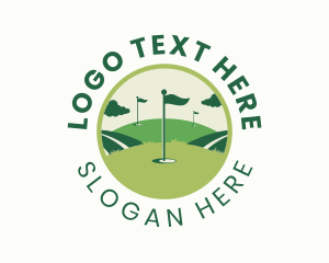 Sports - Golf Sports Field logo design