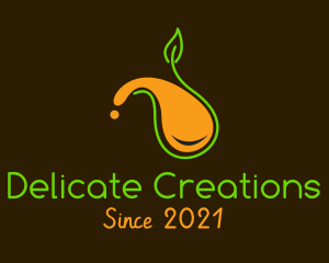 Healthy Orange Juice  logo design