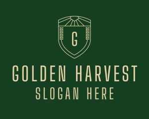 Wheat Farm Brewery logo design