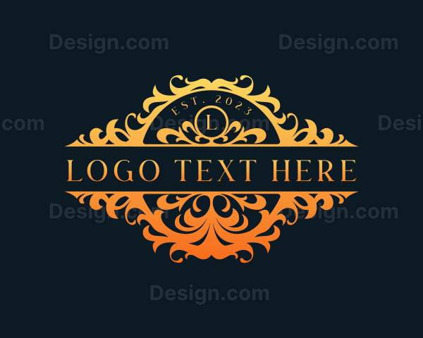 Luxury Crest Gold Logo