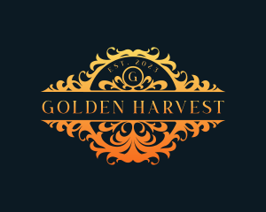 Luxury Crest Gold logo design