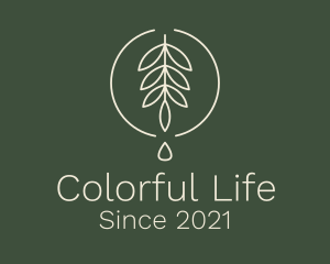 Eucalyptus Leaf Oil logo design