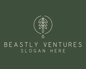 Eucalyptus Leaf Oil logo design