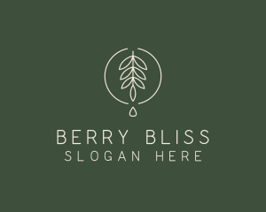 Eucalyptus Leaf Oil logo design