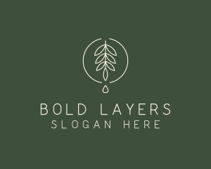 Eucalyptus Leaf Oil logo design