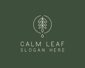 Eucalyptus Leaf Oil logo design