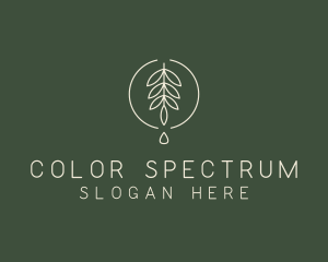 Eucalyptus Leaf Oil logo design