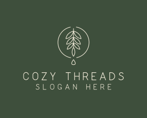 Eucalyptus Leaf Oil logo design