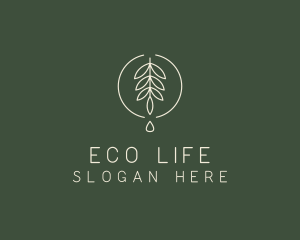 Eucalyptus Leaf Oil logo design