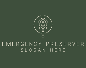 Eucalyptus Leaf Oil logo design