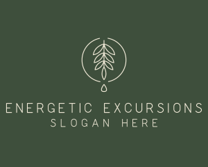 Eucalyptus Leaf Oil logo design