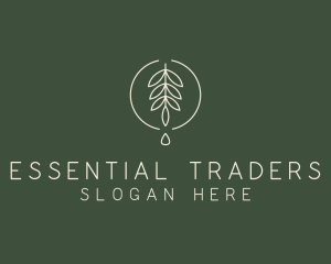 Eucalyptus Leaf Oil logo design