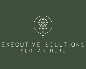 Eucalyptus Leaf Oil logo design