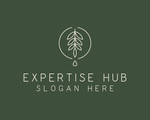 Eucalyptus Leaf Oil logo design