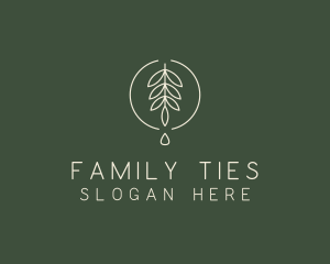 Eucalyptus Leaf Oil logo design