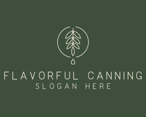 Eucalyptus Leaf Oil logo design