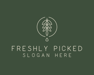 Eucalyptus Leaf Oil logo design