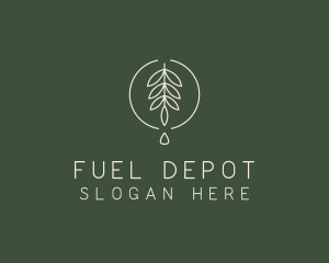 Eucalyptus Leaf Oil logo design