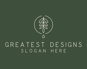 Eucalyptus Leaf Oil logo design