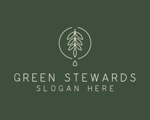 Eucalyptus Leaf Oil logo design