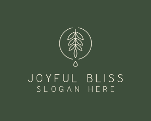 Eucalyptus Leaf Oil logo design