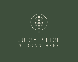 Eucalyptus Leaf Oil logo design