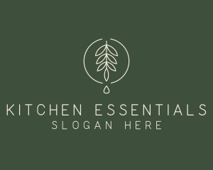 Eucalyptus Leaf Oil logo design