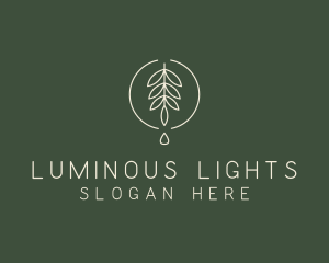 Eucalyptus Leaf Oil logo design